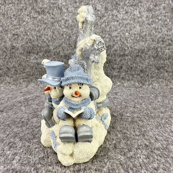 ✅Snow Buddies Around Tree Figurine 1998 7"×5.5"×4" Christmas Decor ✅MISSING BIRD - Picture 3 of 12